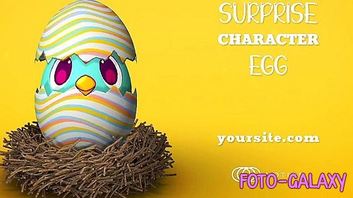 Surprise Character Egg-1718769 - Project for After Effects