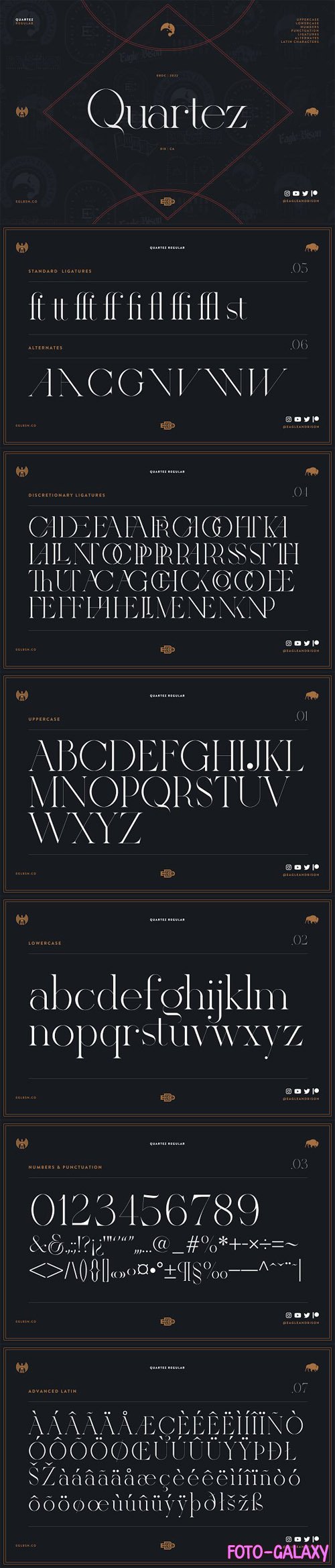 Quartez - Elegant Handcrafted Font