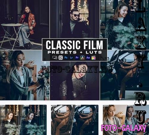 Classic Film Presets And luts Videos Premiere Pro - FLYSHZA