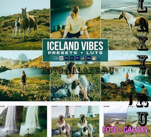 Iceland Vibes Presets - luts Videos Premiere Pro - XMHQZP6