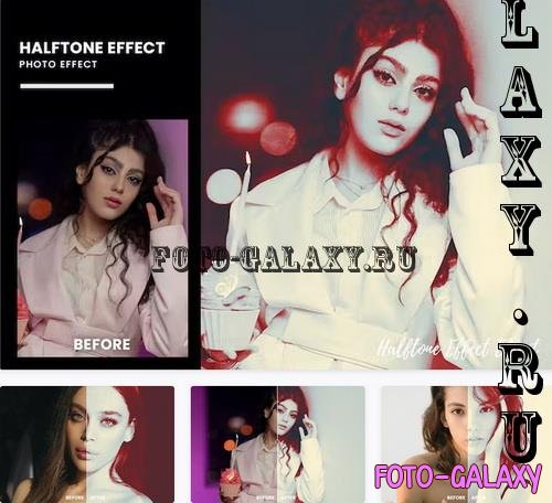 Halftone Effect Photoshop - 3PG7QWJ