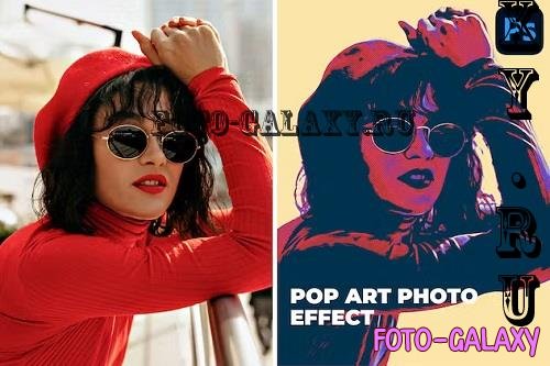 Pop art Photo effect - GRPKN75