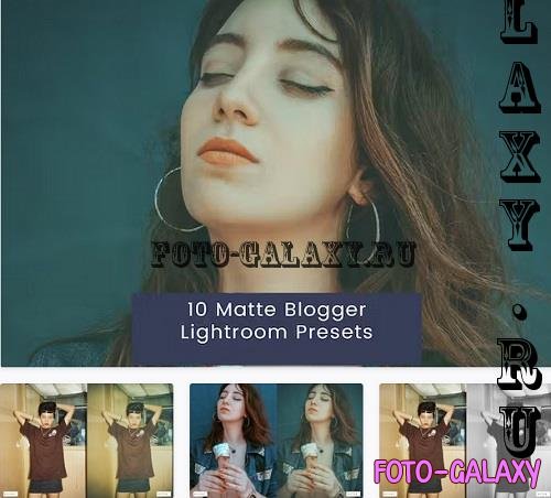 10 Matte Blogger Lightroom Presets - 5ZYRLQE