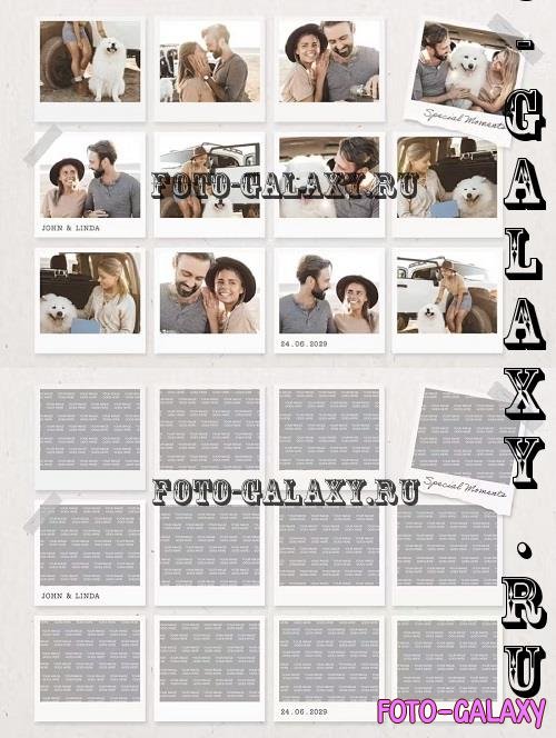 Simple Photo Collage Mood Board Template - NSQKJCN