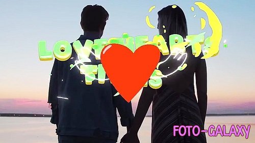 Love Hearts Titles 2181539 - After Effects Templates