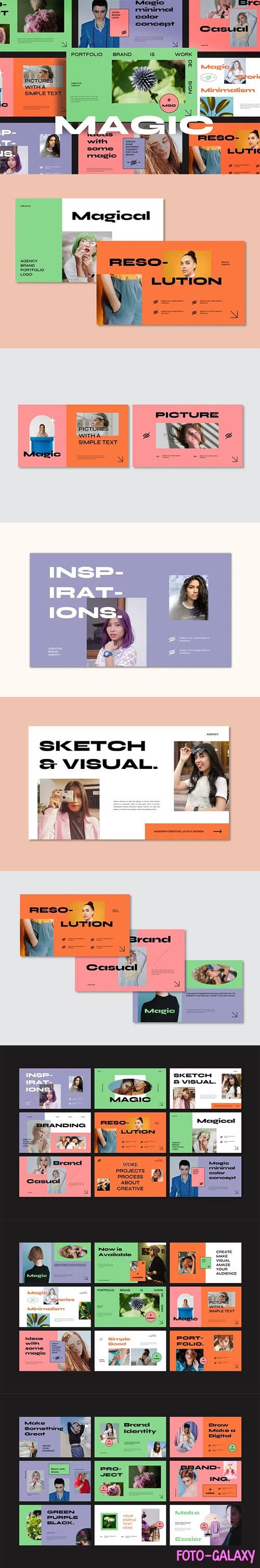 Magic Brand - PowerPoint Presentation Template