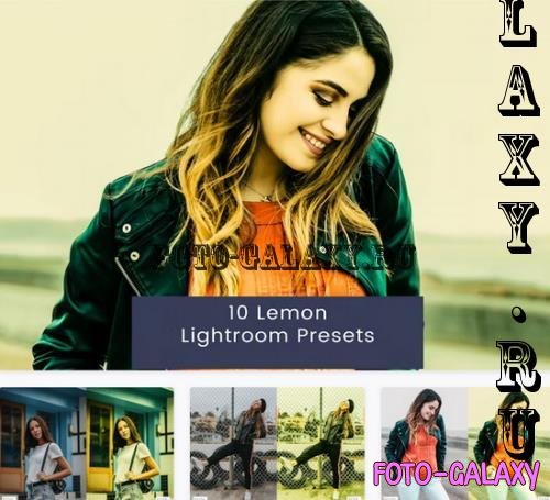 10 Lemon Lightroom Presets - 4C48V6S