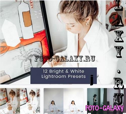 12 Bright & White Lightroom Presets - YUKKPYE