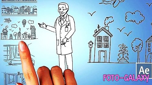 Doodle Animation - Doctor Character 3 138916 - After Effects Templates