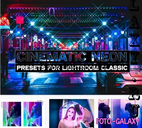 Cinematic Neon Presets for Lightroom Classic - JJW7DAZ