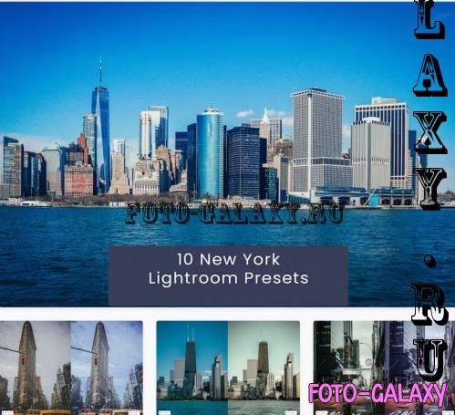 10 New York Lightroom Presets - ALG5GNP