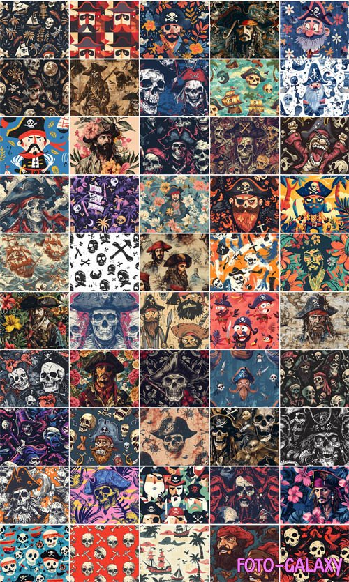 Pirate Patterns Collection