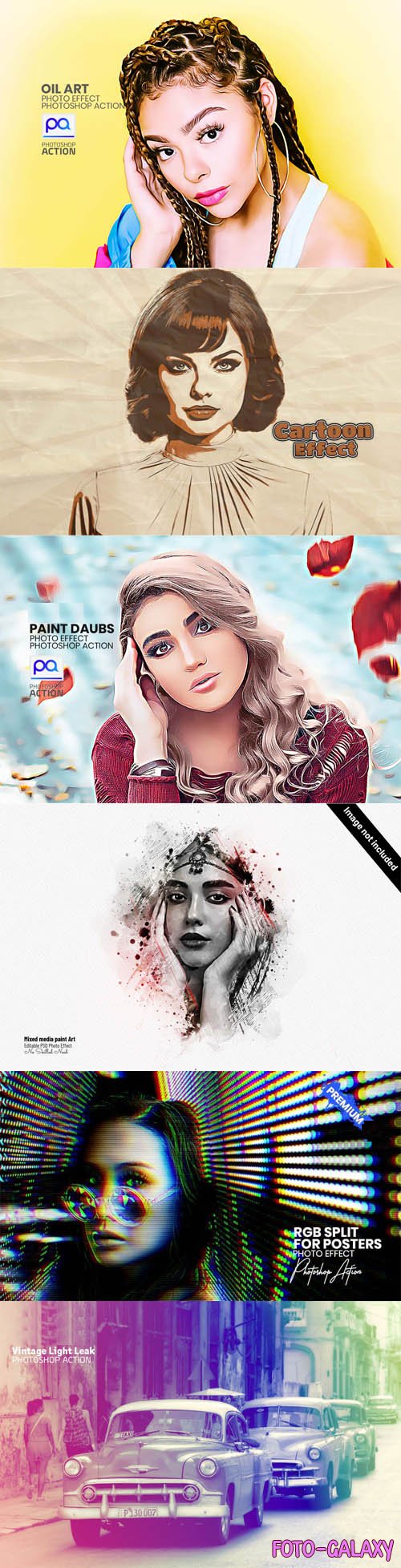 10 Best Photo Effects & Actions for Photoshop [Vol.1]