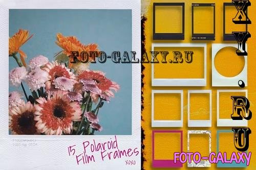 15 Instax Photo Polaroid Film Frame Overlays - 7H82QUC