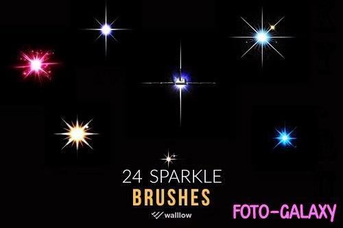 24 Sparkle and Twinkle Light Photoshop brushes - 7B2P6FV