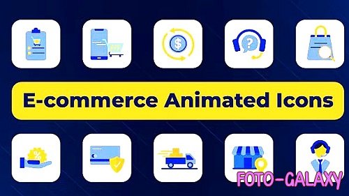 E-Commerce Animated Icons 2193380 - After Effects Templates