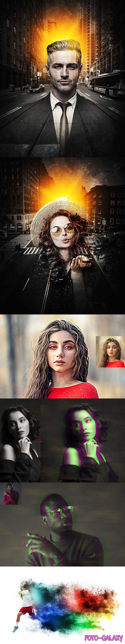 10 Best Photo Effects & Actions for Photoshop [Vol.3]
