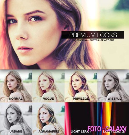 Premium Looks - Professional Photoshop Actions