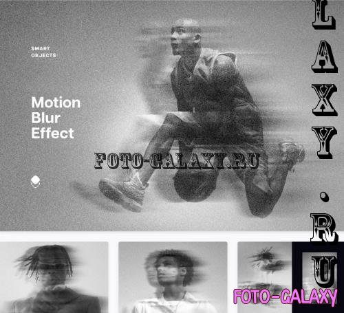 Grunge Motion Photo Effect - 92198714