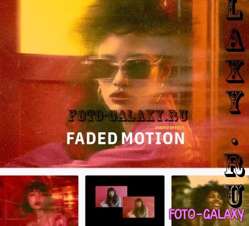 Faded Motion Photo Effect - 92472446