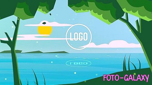 Nature Parallax Logo Reveal 1439640 - Project for After Effects