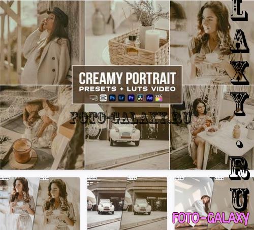 Creamy Portrait Presets - luts Videos Premiere Pro - E274AF4