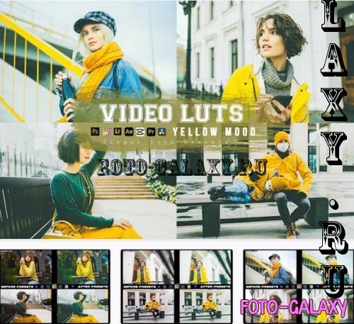 Yellow Mood Preset Luts Video Editing Premiere Pro - 5LA99AR