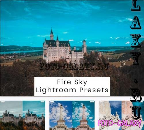 Fire Sky Lightroom Presets - B3TDQEC