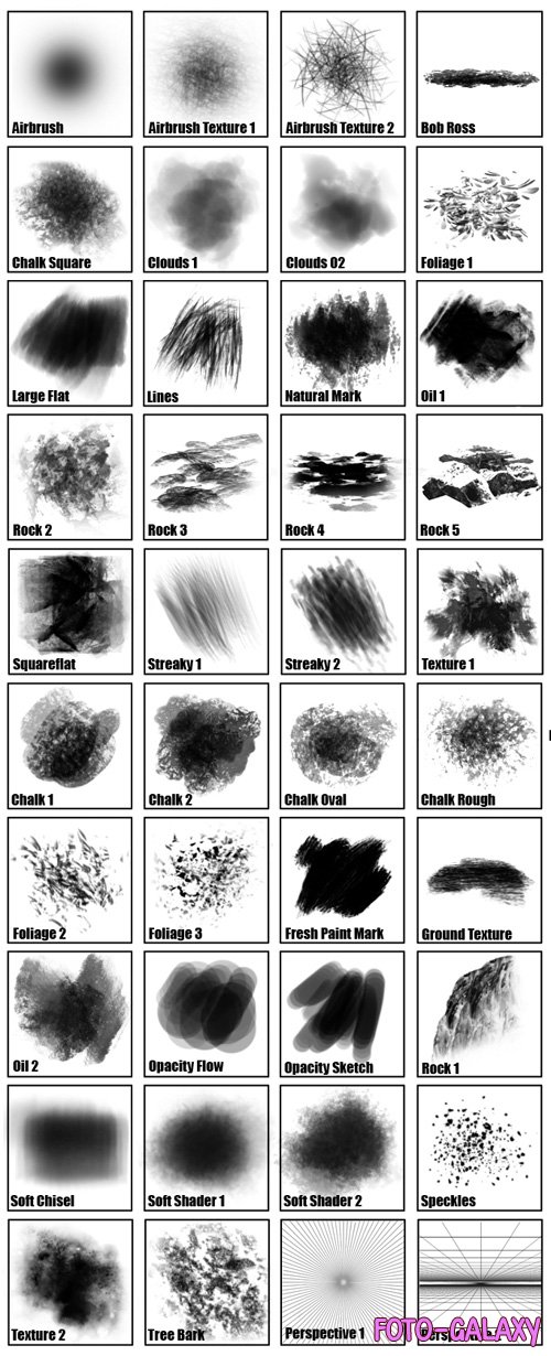 200+ Painting Brushes Collection for Photoshop