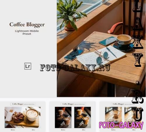 Coffee Blogger Lightroom Mobile Preset - GA3B6MC