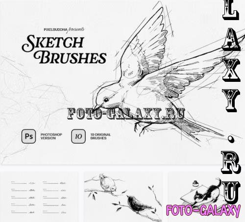 Sketch Brushes for Photoshop - 92539150
