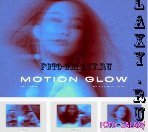 Motion Glow PSD Photo Effect - 7XX8KKA