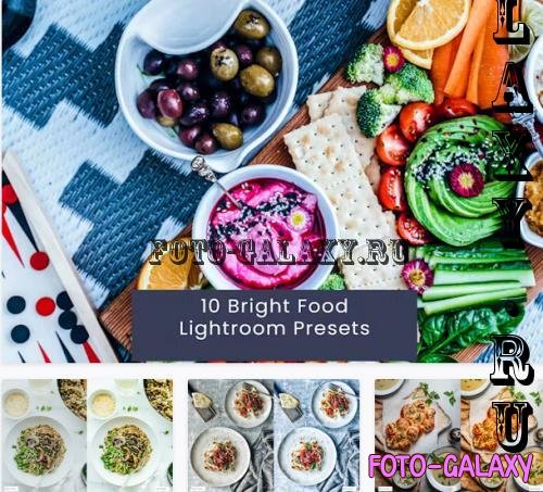 10 Bright Food Lightroom Presets - 3GGBRGD