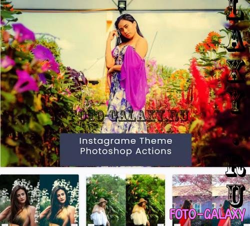 Instagrame Theme Photoshop Actions - 27MVX9B