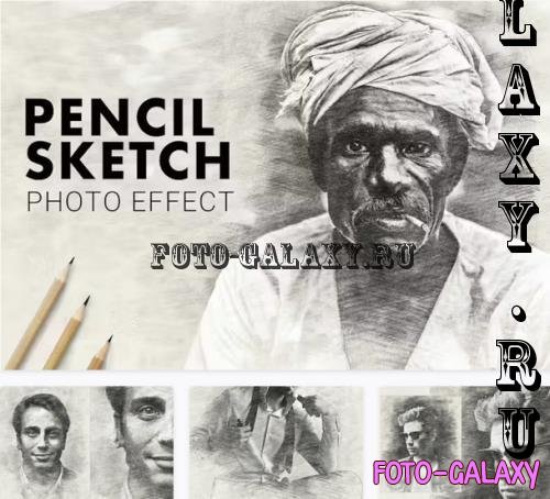 Pencil Sketch Photo Effect - CGWF3NW