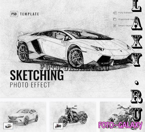 Sketching Photo Effect - U6JPVHD