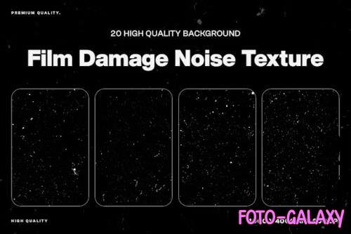 20 Film Damage Noise Texture - 5NH7CKB