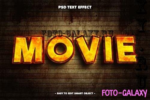 Movie Comic Style Editable Text Effect - 872L88R