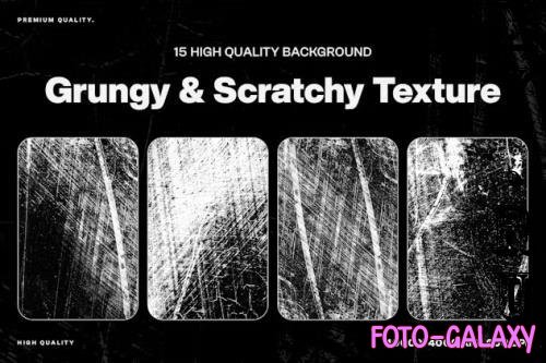 15 Grungy & Scratchy Background Texture - LYE6ASJ