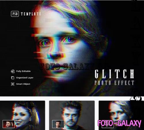 Glitch Photo Effect - 52P8U53