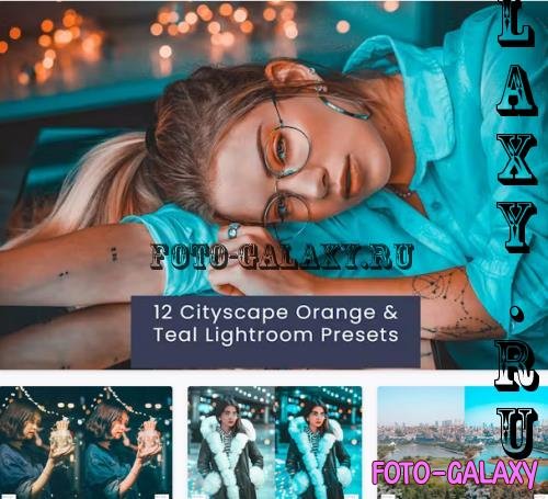 12 Cityscape Orange & Teal Lightroom Presets - BJPTFHS
