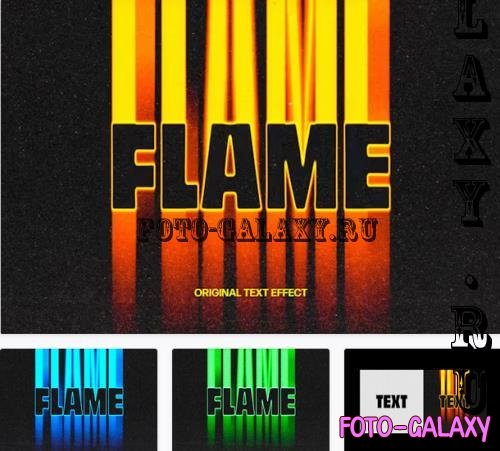 Flame Fading Text Effect - 92198544