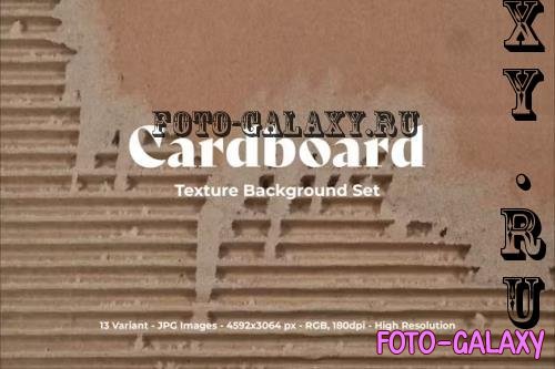 Cardboard Texture Background Set - 4RAY8BL