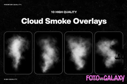 10 Cloud Smoke Overlays - JSB7WVY