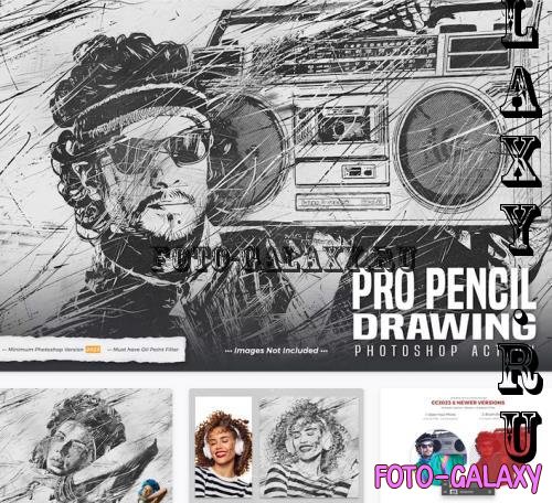 Pro Pencil Drawing Action - MHNPBV8