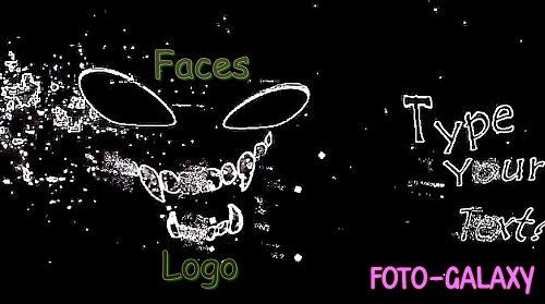 Grunge Faces Logo 2257342 - Project for After Effects