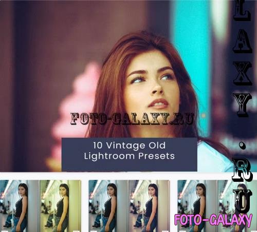 10 Vintage Old Lightroom Presets - G62JSB7