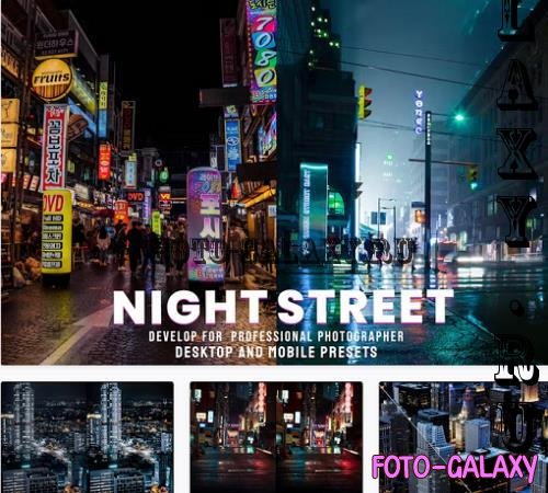 Night Street - Desktop and Mobile Presets - BYTZK3L