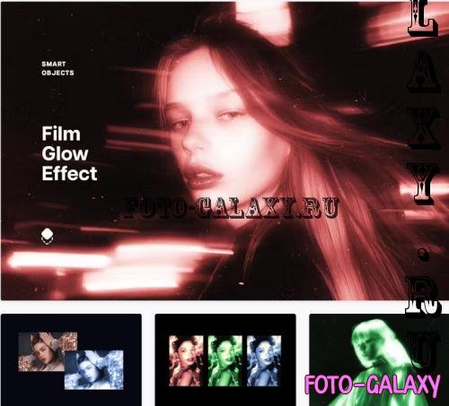 Film Glow Photo Effect - 206951006