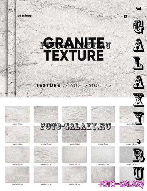 20 Granite Textures HQ - 227748419